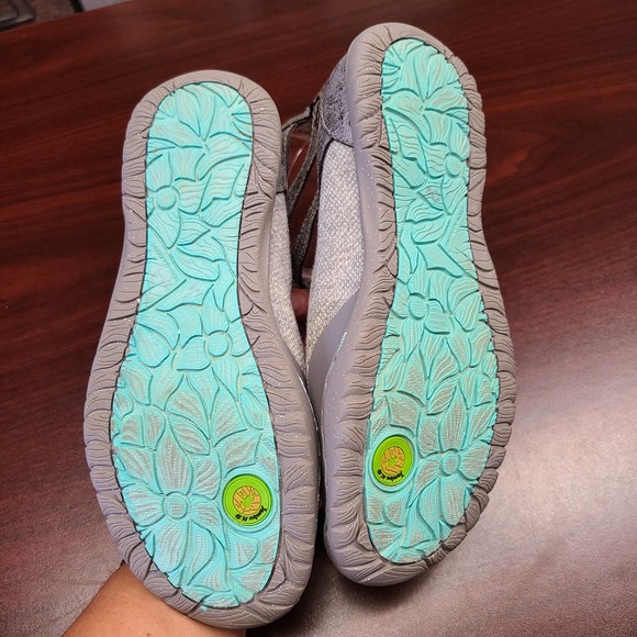 JambuKD Pythera Outdoor Gladiator Mary Jane Ballet Flats Girl's Size 4 - Picture 9 of 12